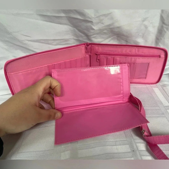 Tinkerbell Wallet with Strap & Front Pocket - Disney  Festival Bag - Picture 4 of 9